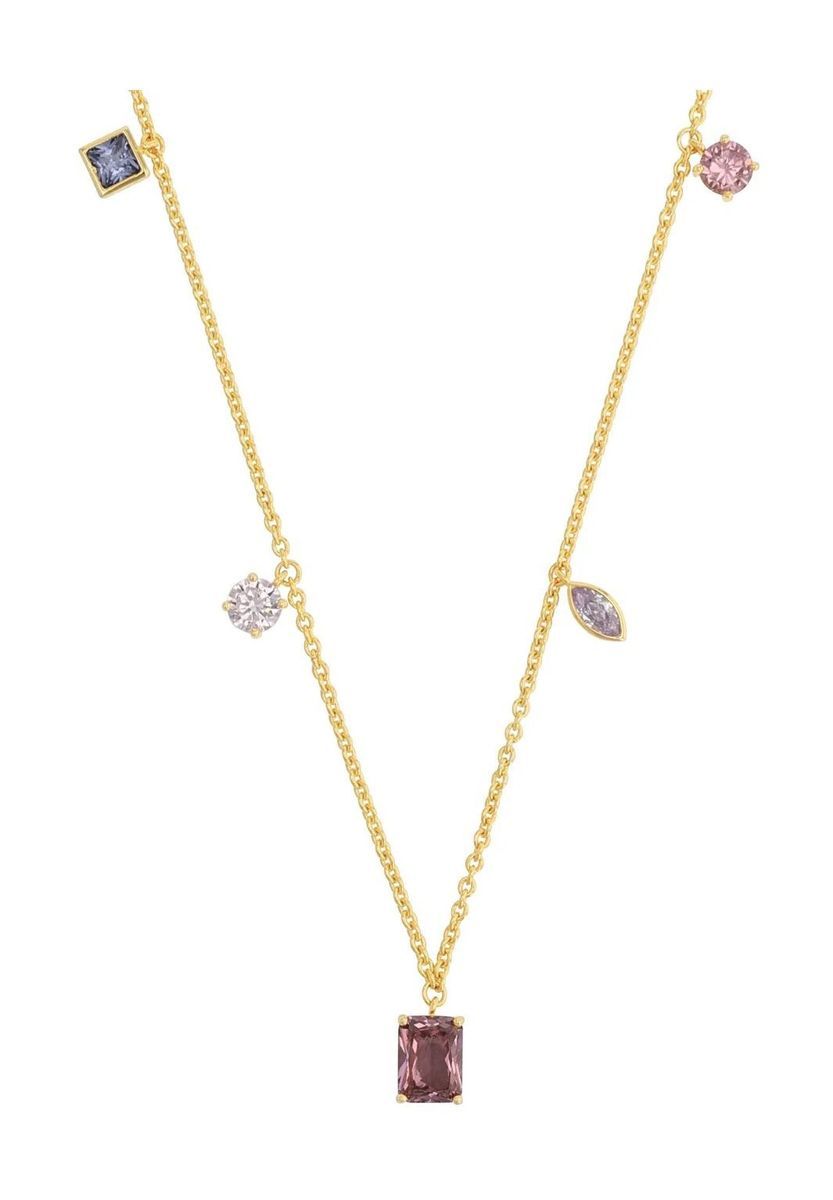 NOELANI Damen Kette mit Anhänger, 925er Sterling Silber, GOLD, 45