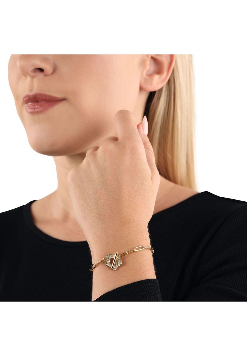 NOELANI Damen Armband, Edelstahl, GOLD