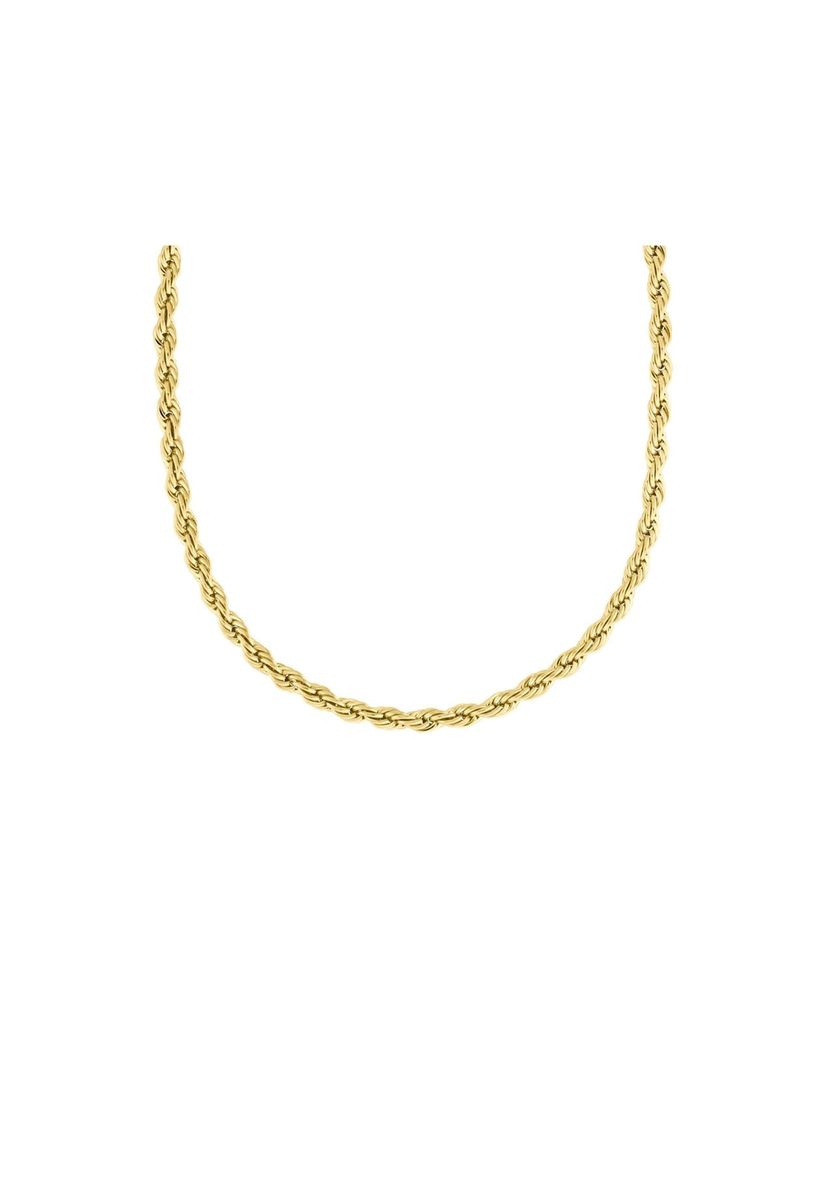 NOELANI Damen Kette, Edelstahl, SILBER, 45