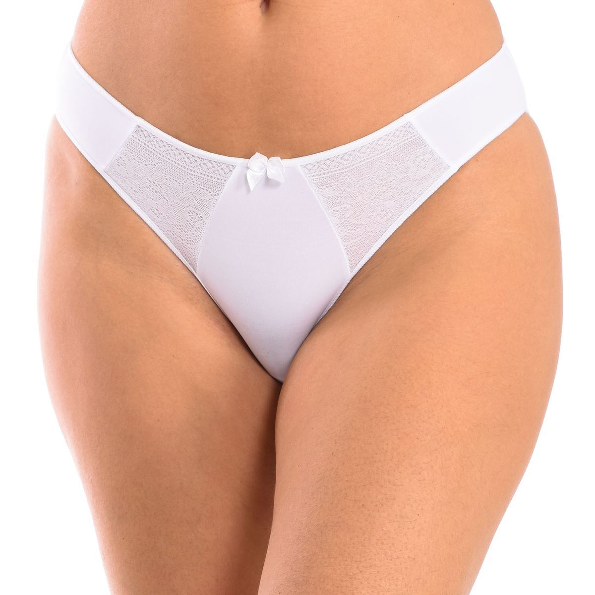 Bikini-Slips mit Spitzendetail