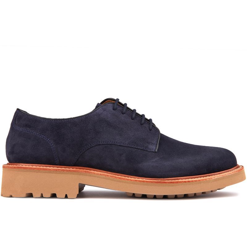 Klassische Derby Schuhe aus Wildleder