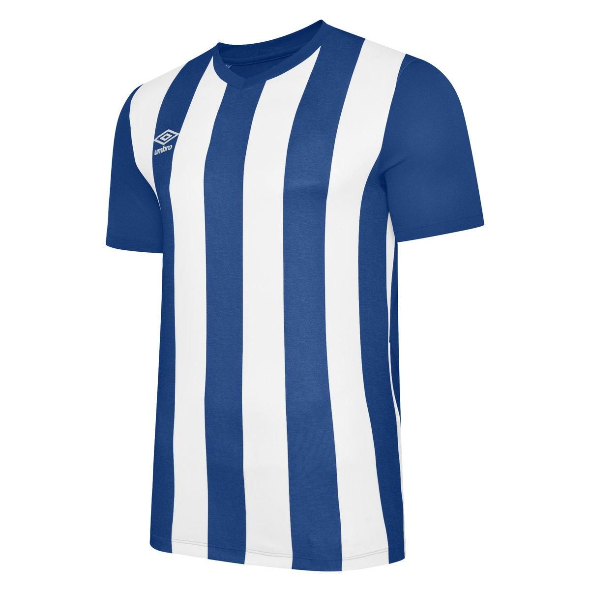 Herren Kurzarm Fußballtrikot mit Streifen