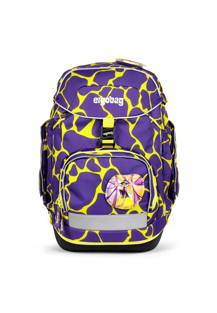 Ergobag Lila & Gelb Schulrucksack Set