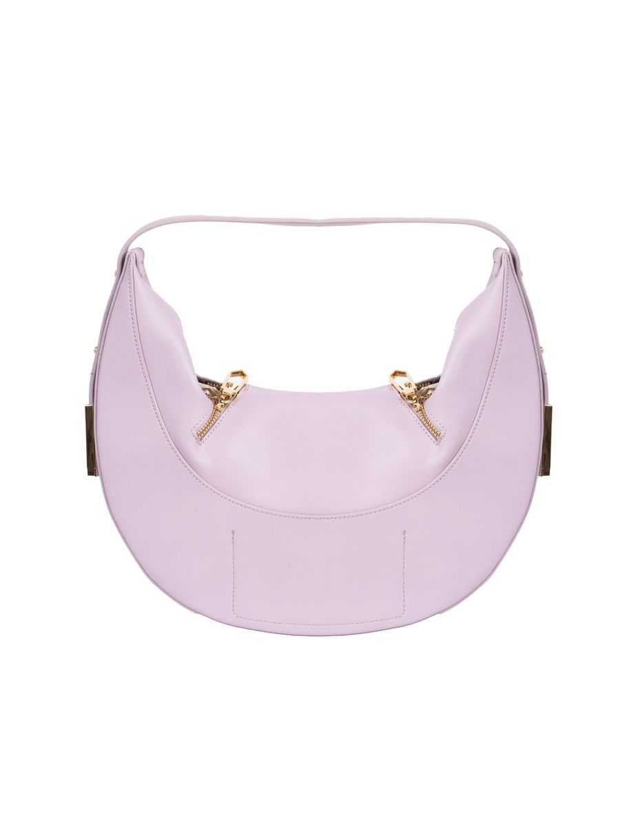 Halbmondförmige Leder-Hobo-Tasche