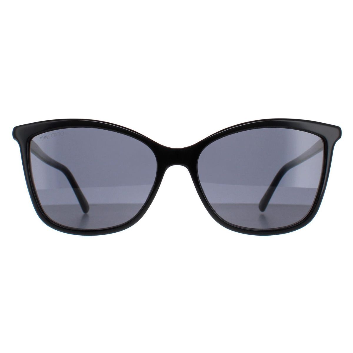 Schwarze Cat-Eye Sonnenbrille
