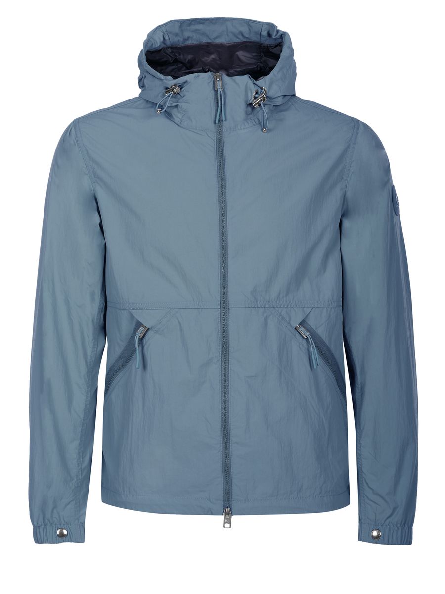 Leichte Nylonjacke mit Kapuze
