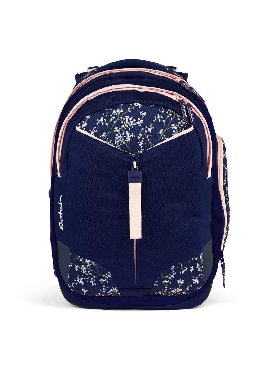 Satch Schulrucksack, Reflektoren, Zweiwege-Reißverschluss, für Kinder, blau, 99