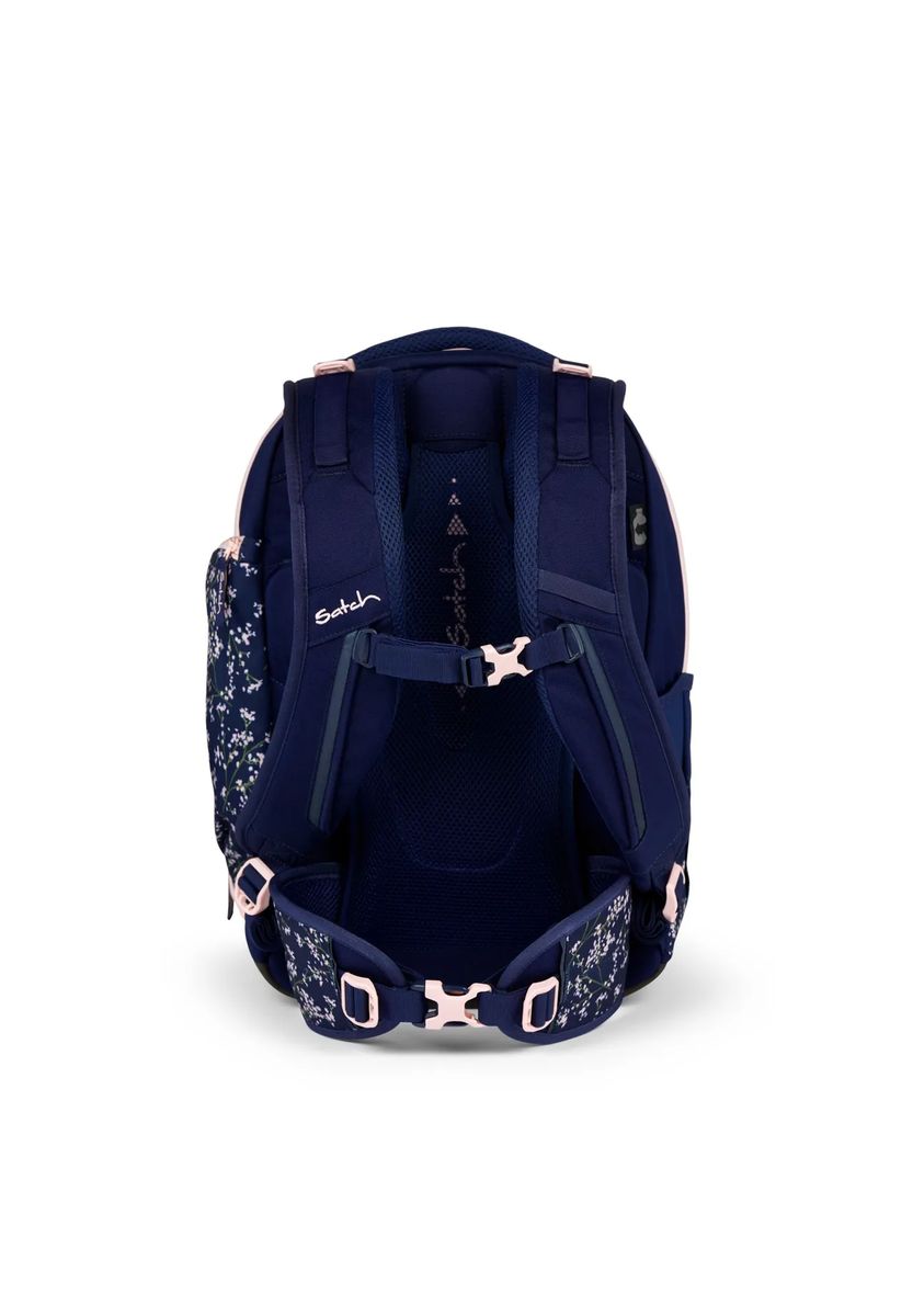 Satch Schulrucksack, Reflektoren, Zweiwege-Reißverschluss, für Kinder, blau, 99
