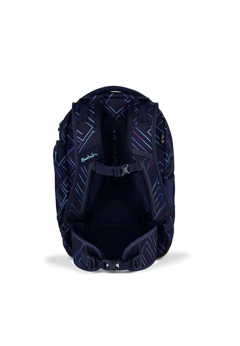 Satch Schulrucksack, Reflektoren, Zweiwege-Reißverschluss, für Kinder, blau
