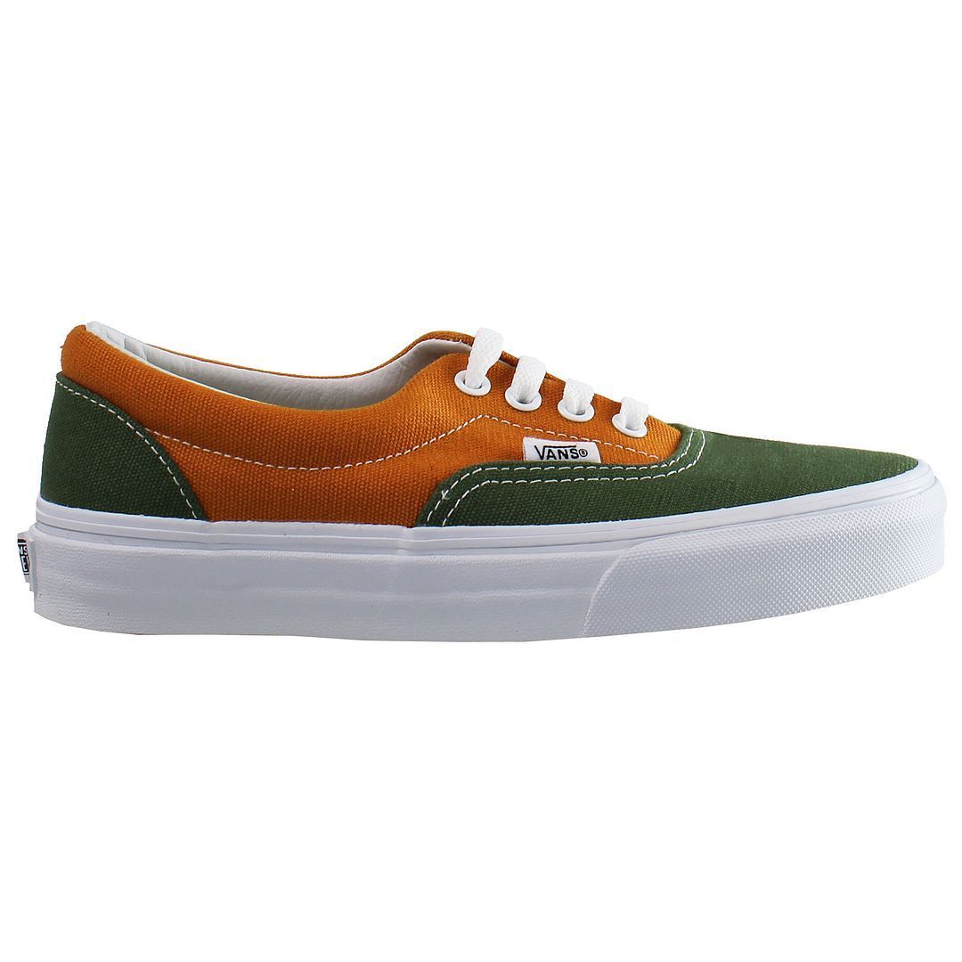 Zweifarbiger Canvas Low-Top Sneaker