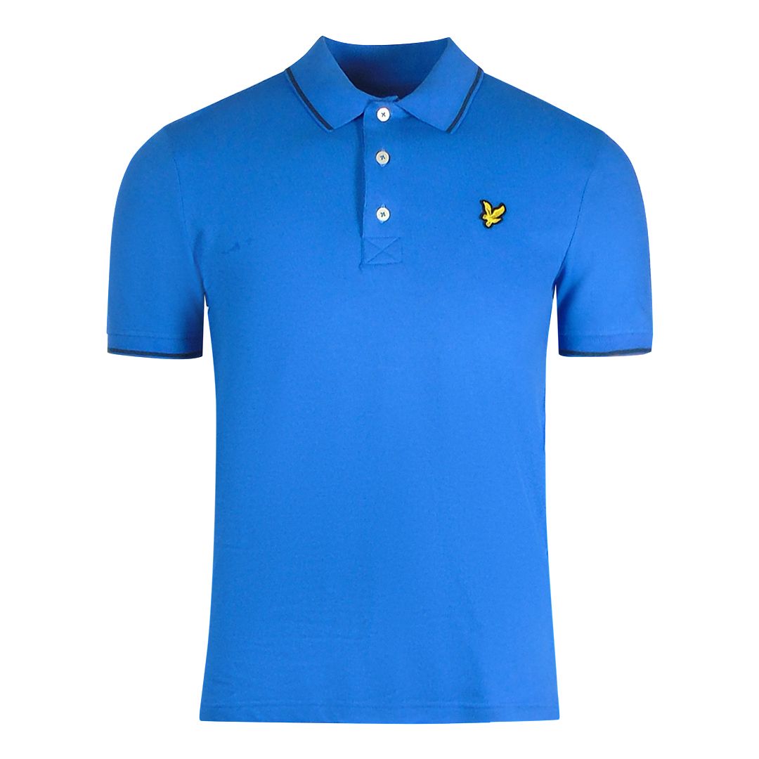 Klassisches Poloshirt mit Kragenstreifen