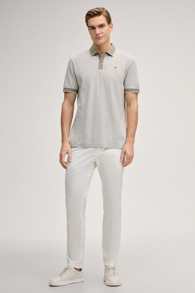 JOOP! Percyco Khaki Poloshirt mit Kontrastelementen für Herren