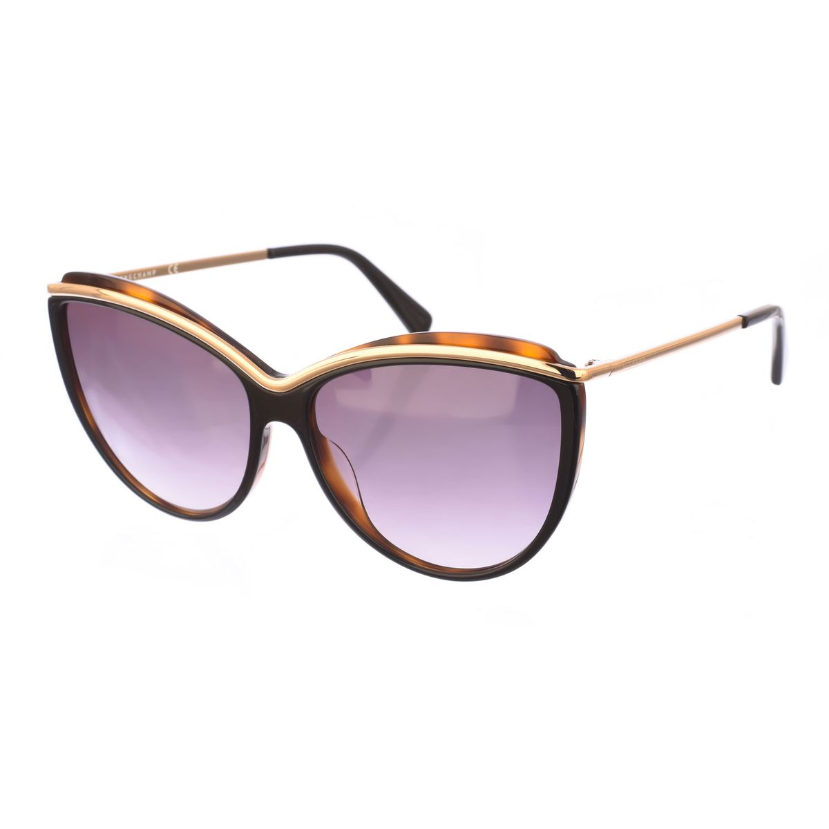 Sonnenbrille mit Acetat-Schmetterlingsrahmen