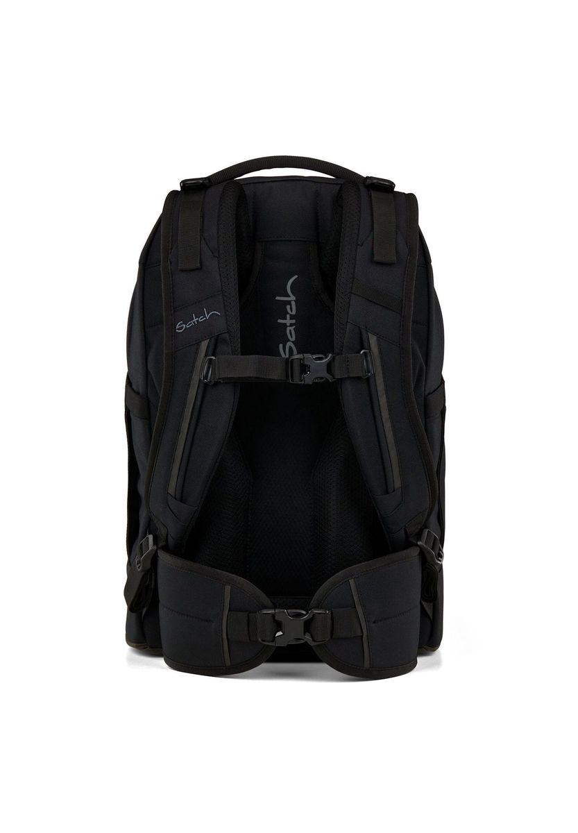 Schwarzer Gepolsterter Schulrucksack mit Organizer