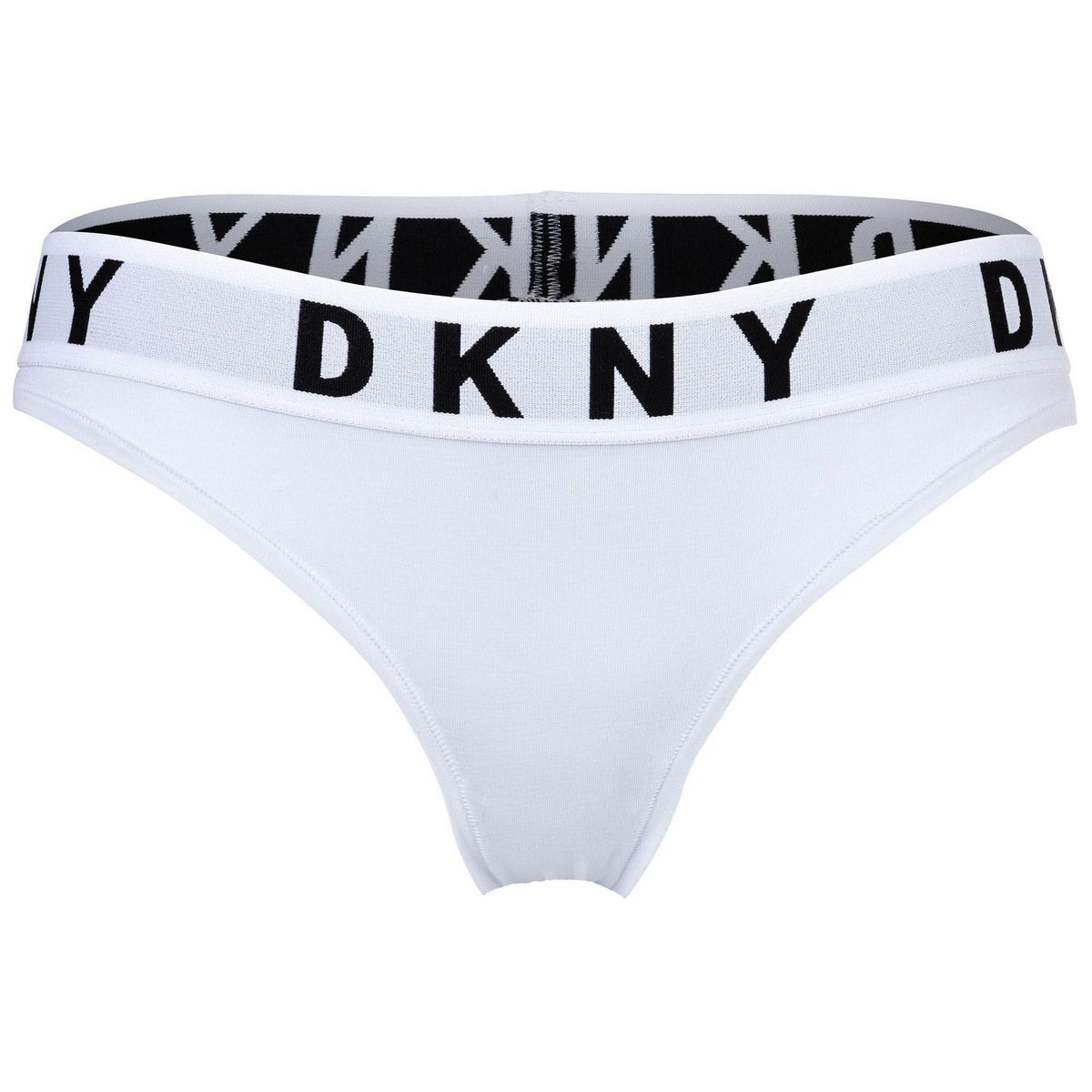 Klassischer Bikini-Slip mit Logo-Bund