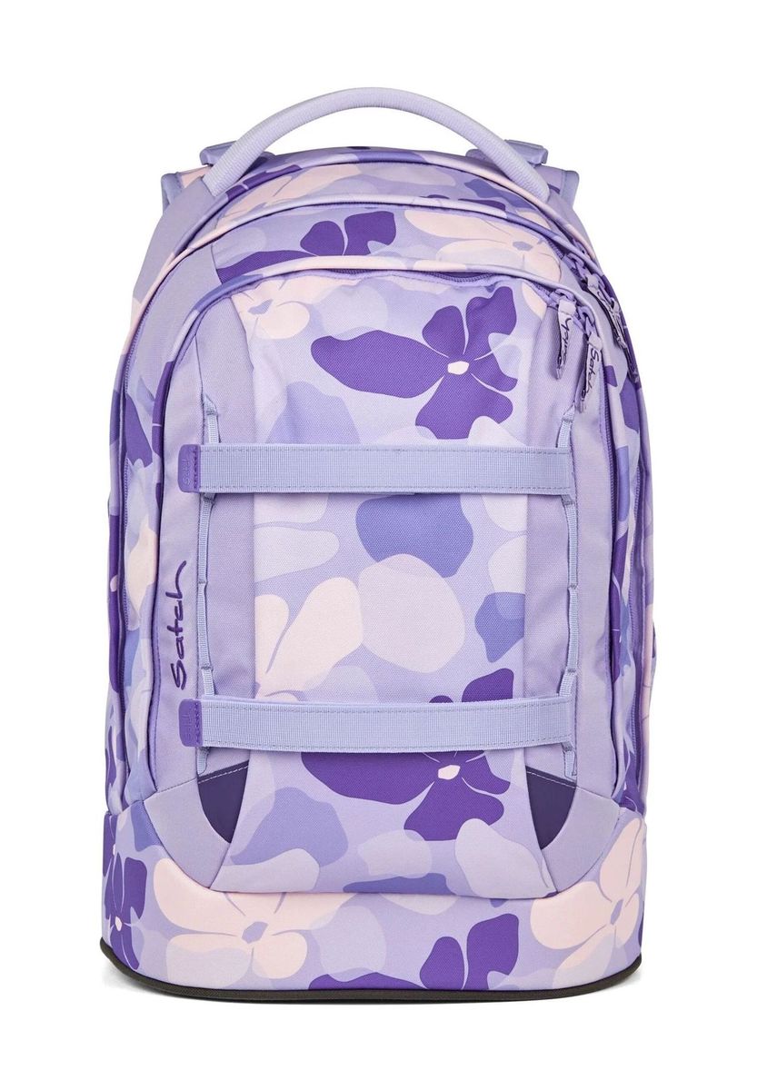 Rucksack Schulranzen mit Blumenmuster