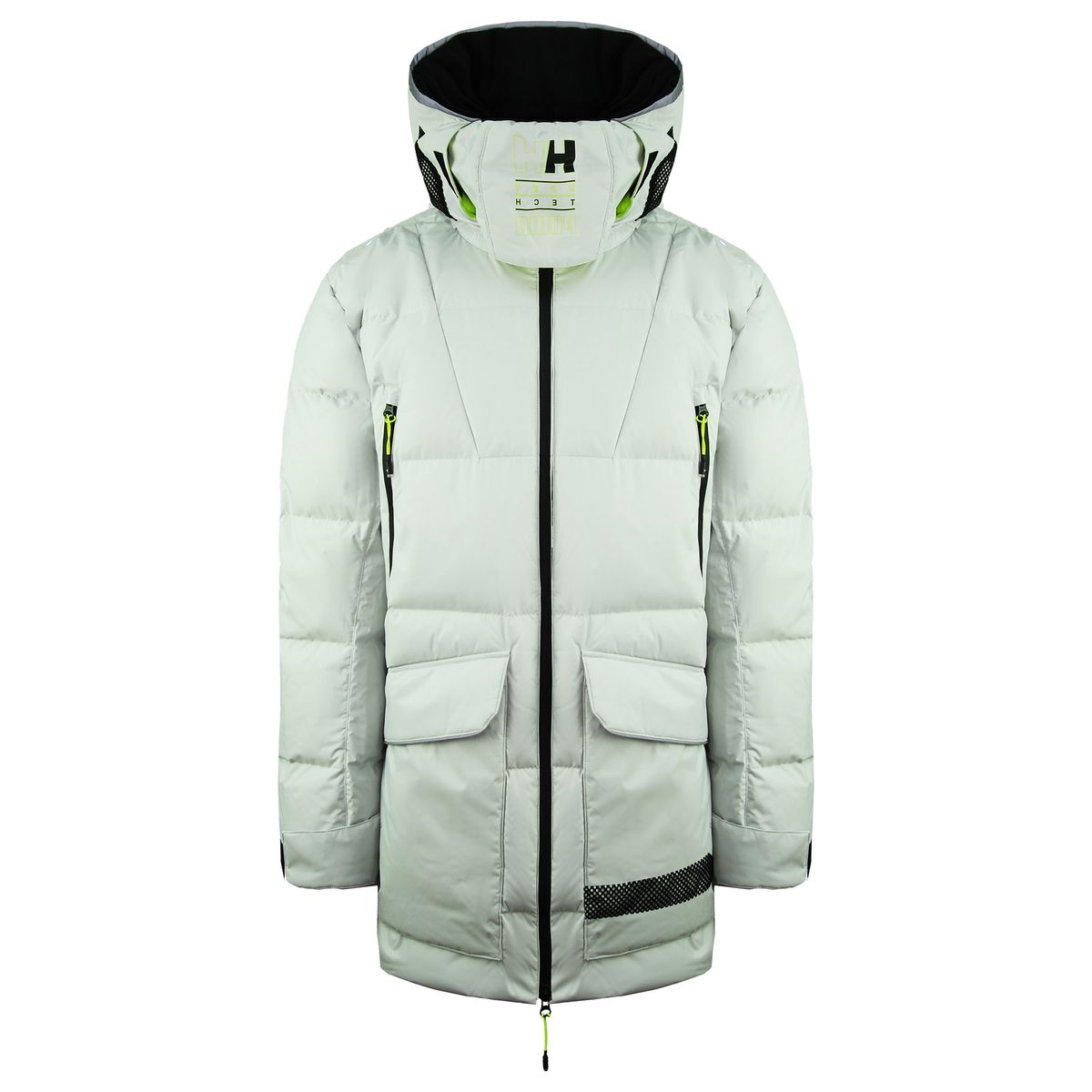 Herren Tech Gepolsterte Longline Jacke
