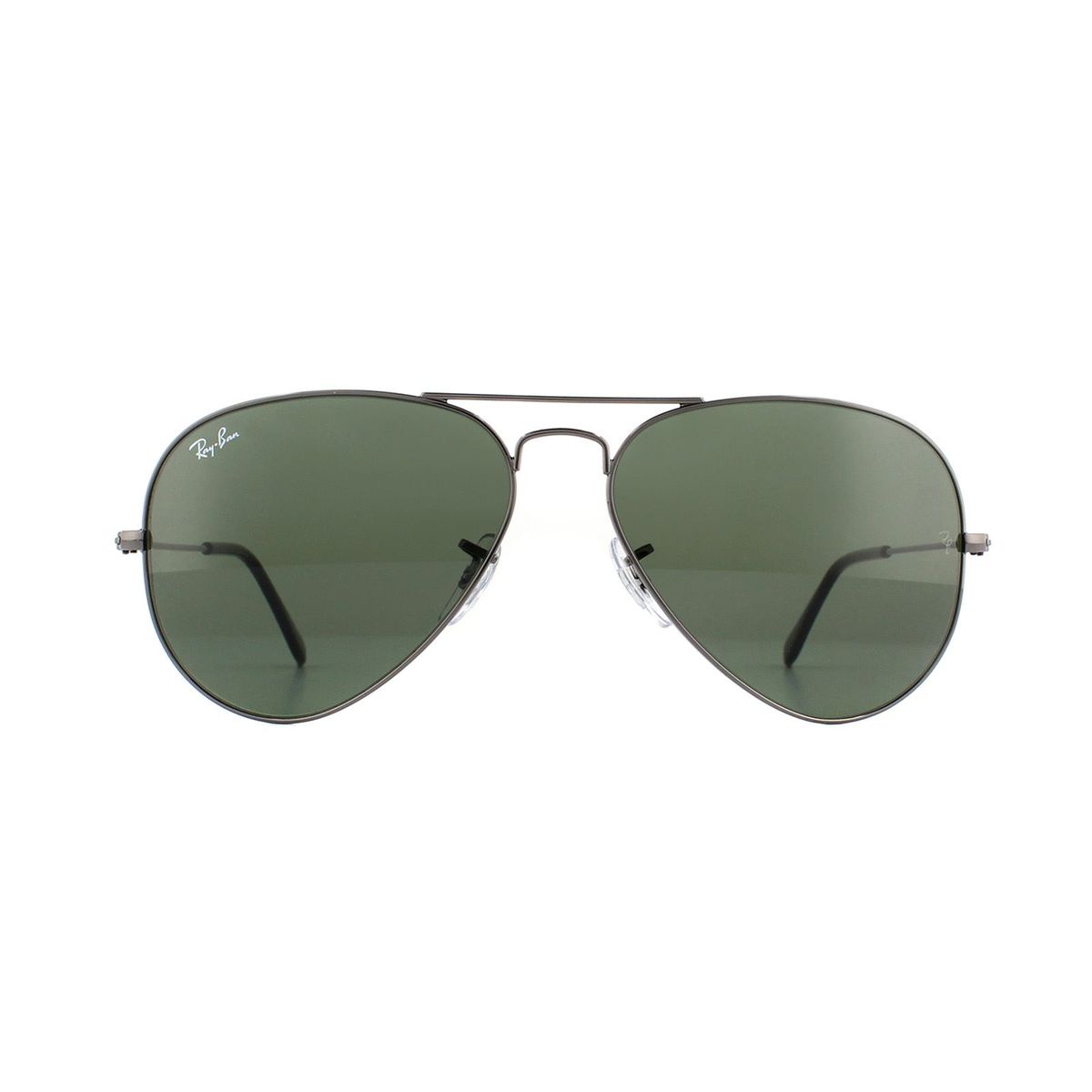 Aviator klassische Sonnenbrille grünes Glas