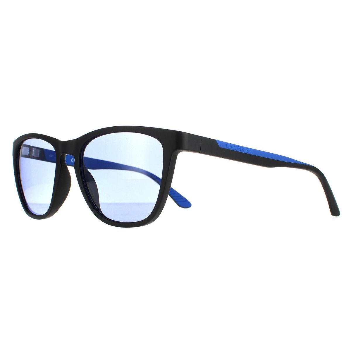Quadratische Sonnenbrille in Matt-Optik