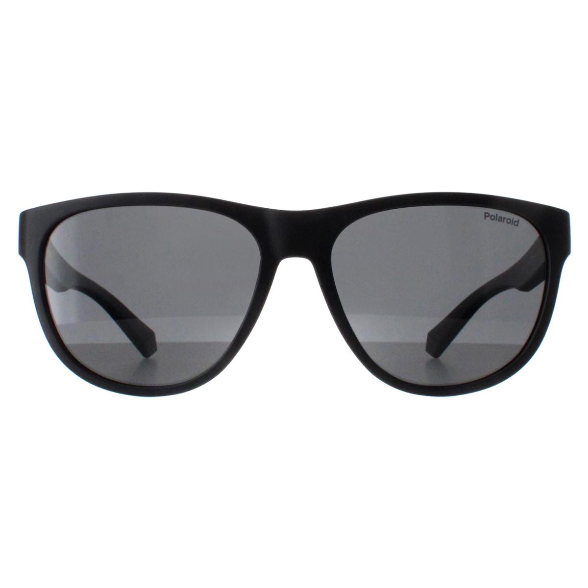 Matte Schwarze Polarisierte Sonnenbrille Klassisches Design
