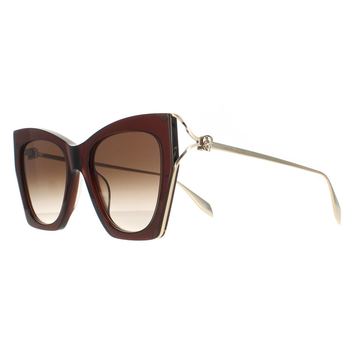 Elegante Cat-Eye-Sonnenbrille mit Farbverlauf