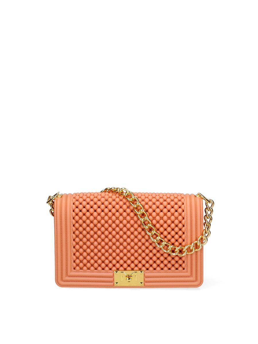 Gesteppte Handtasche mit Kette