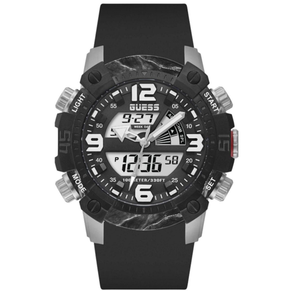 Markante Multifunktions Digital Analog Uhr