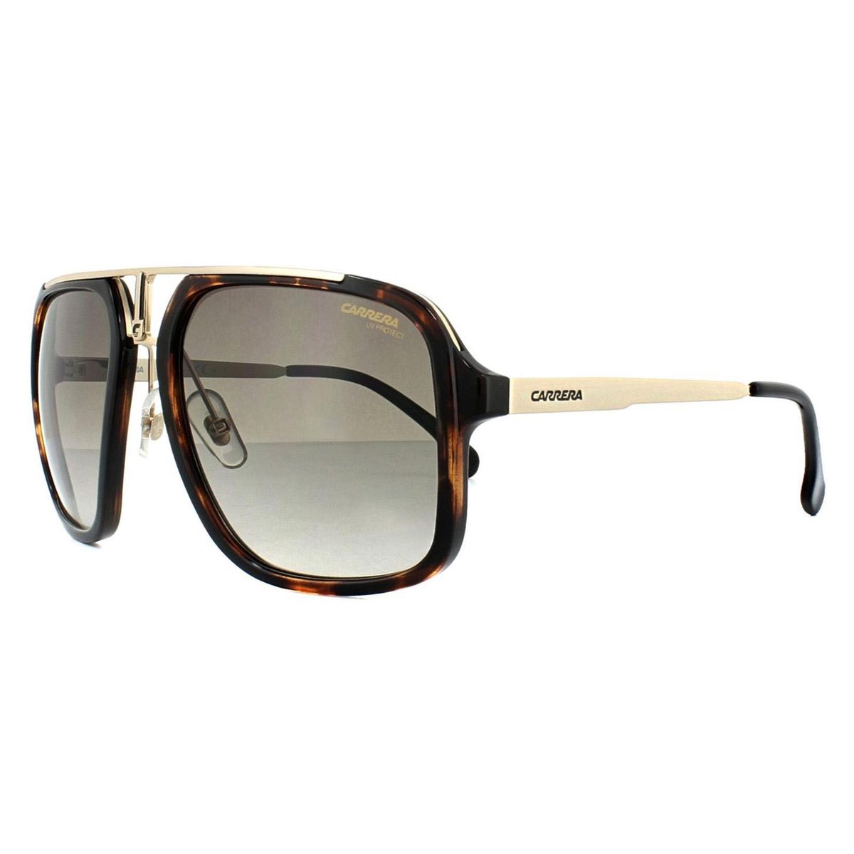Ikonische Quadratische Retro Aviator Sonnenbrille