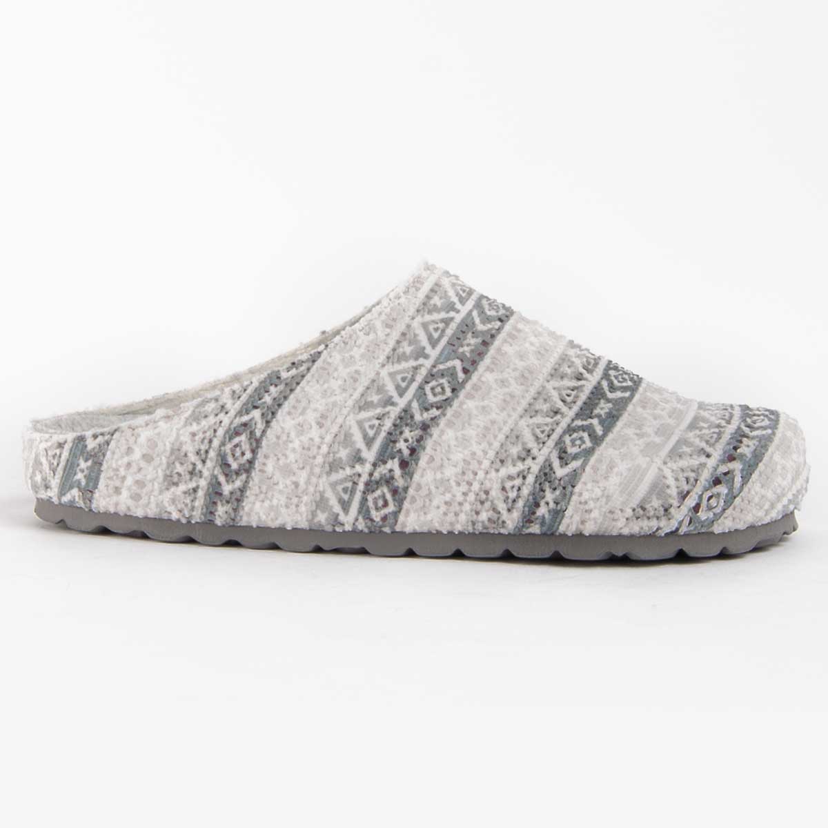 Gemusterte Bequeme Clog-Pantoletten