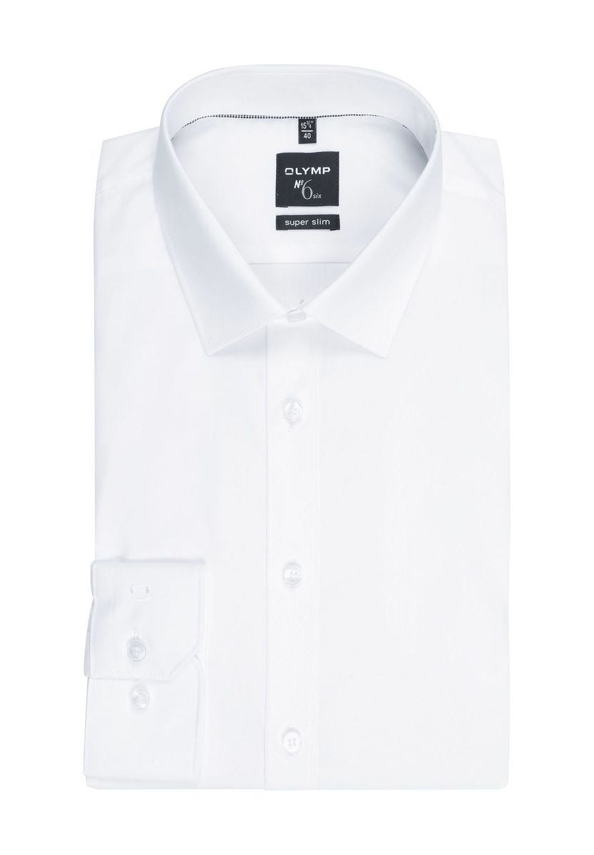 Klassisches weißes Slim Fit Hemd