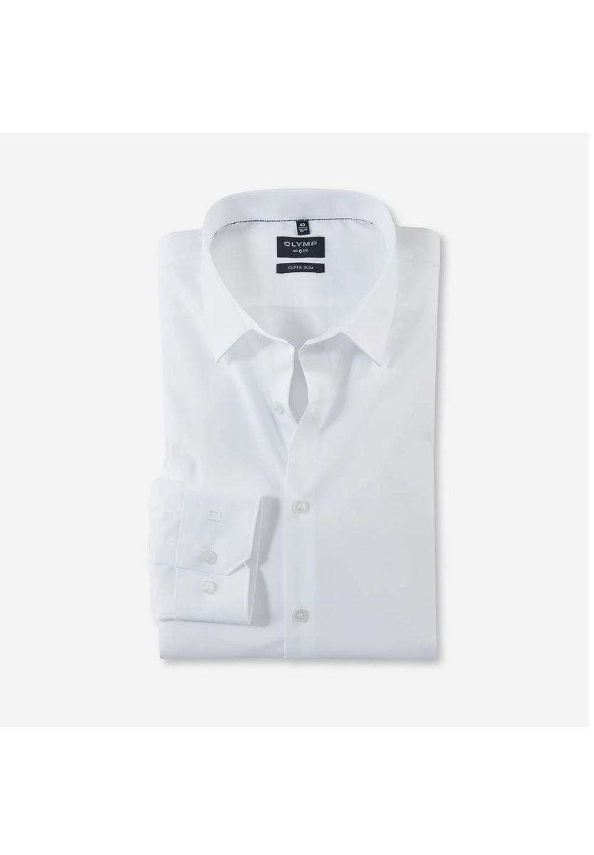 Klassisches weißes Slim Fit Hemd