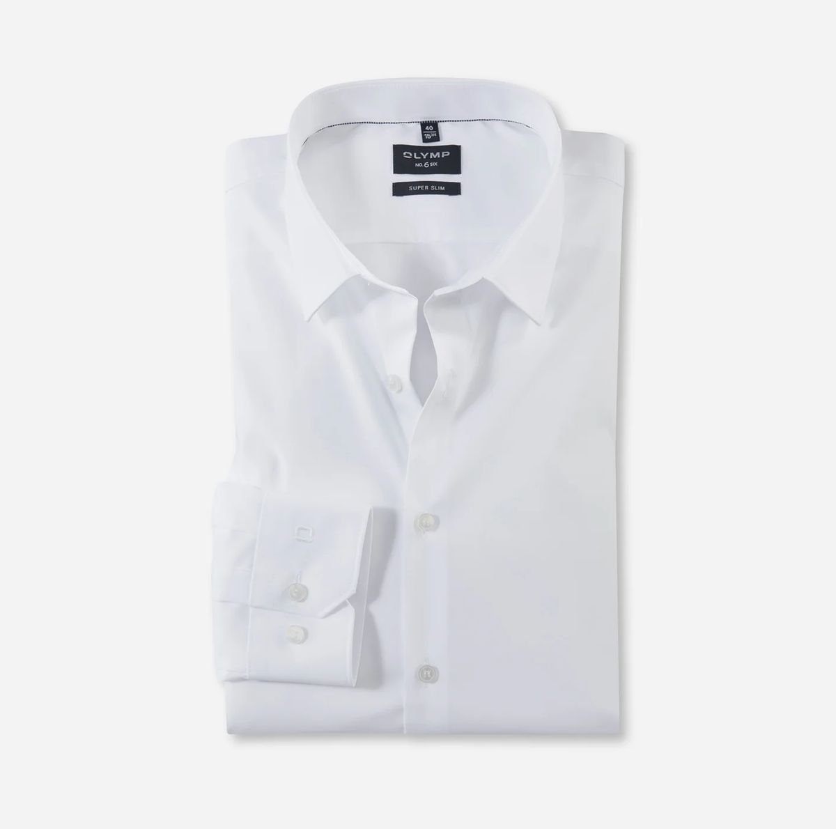 Klassisches weißes Slim Fit Hemd