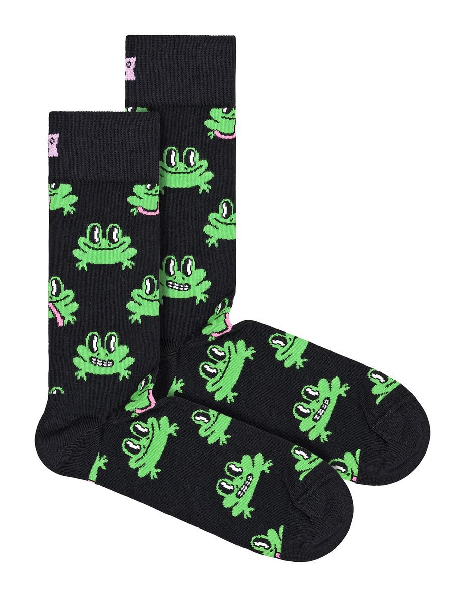 Glückliche Socken - Neuheit Frosch Design Socken | Großes Geschenk - Frosch