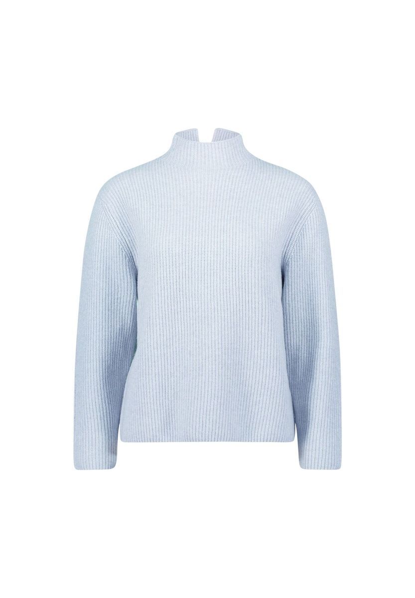 Gerippter Strickpullover mit lockerer Passform