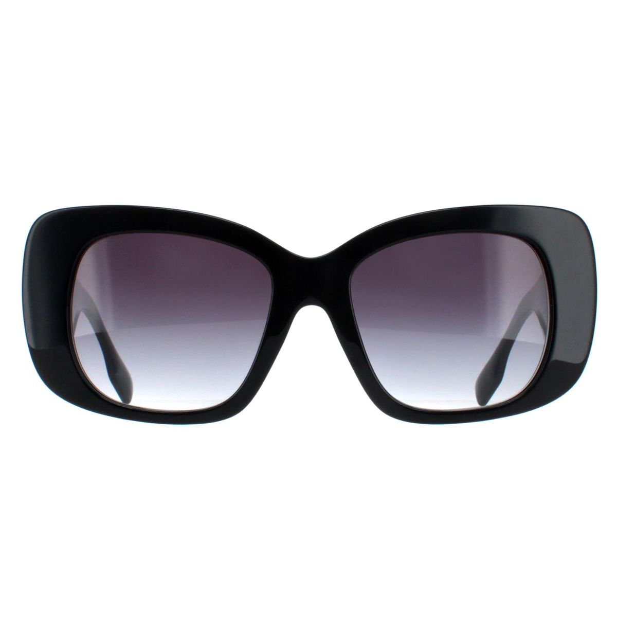 Übergroße Sonnenbrille mit Schmetterlingsrahmen