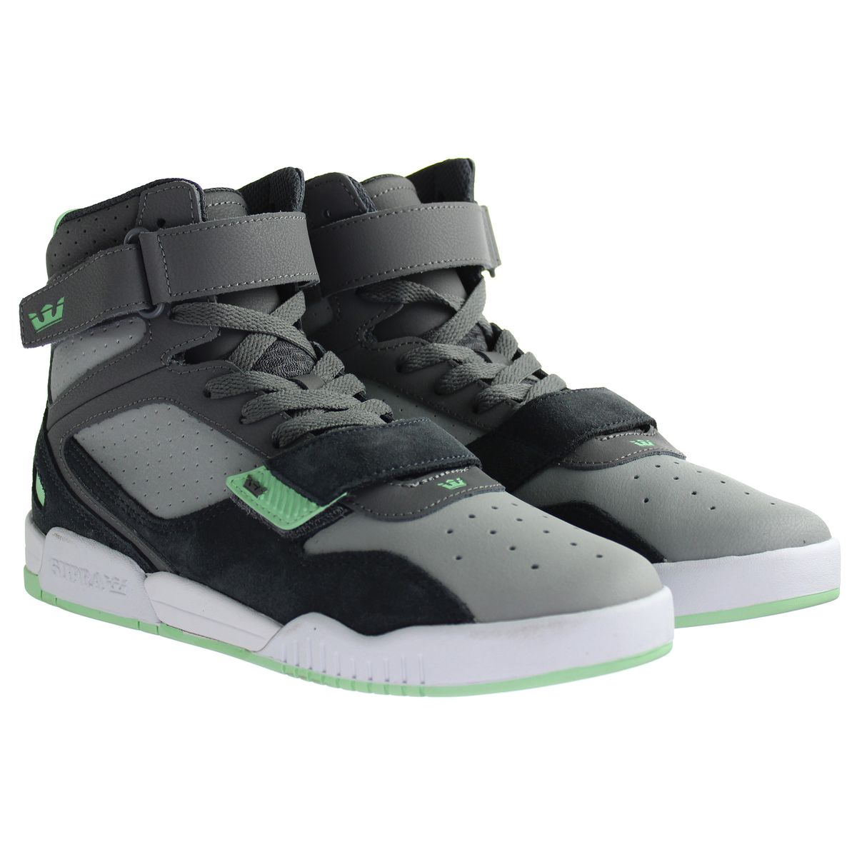 High-Top Streetwear Sneaker mit Riemen
