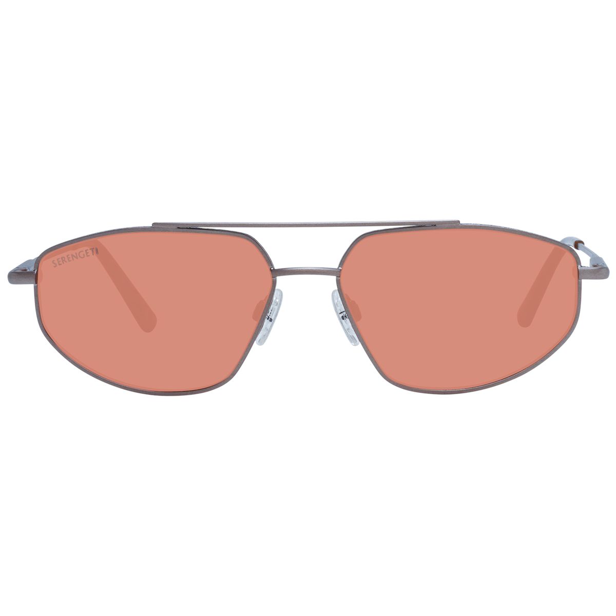 Geometrische Aviator-Sonnenbrille mit Steg