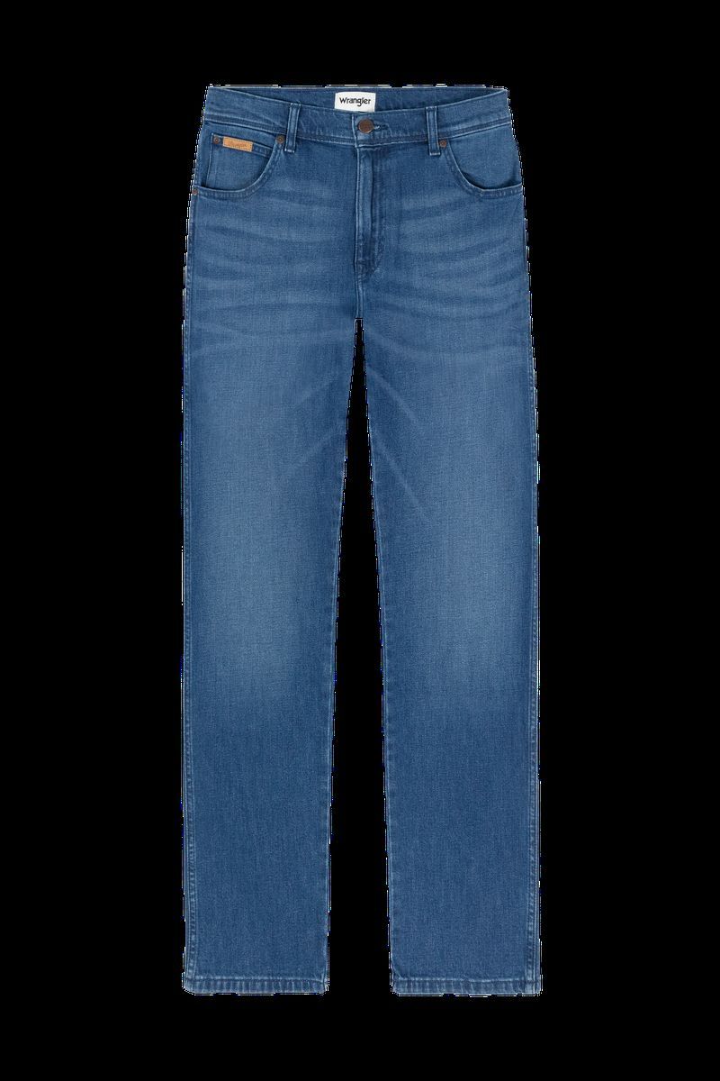 Klassische Jeans mit geradem Bein Aries Blue