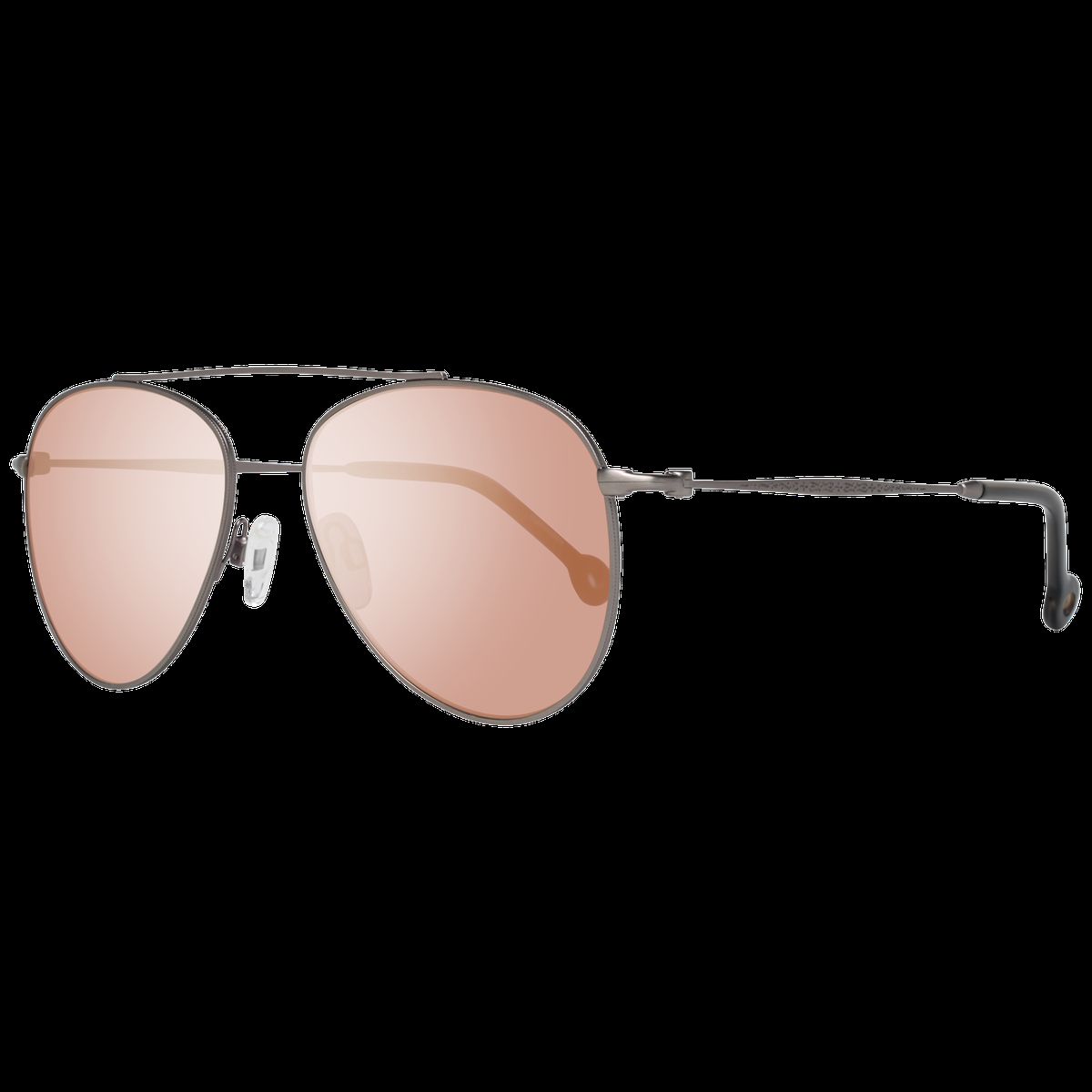 Pilotenbrille mit Roségold-Gläsern