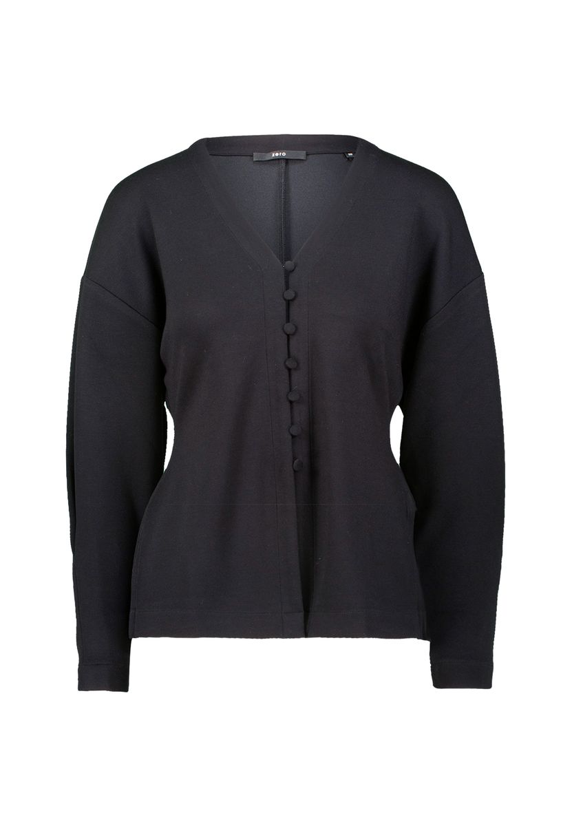 Cardigan mit Knopfleiste und lockerer Passform