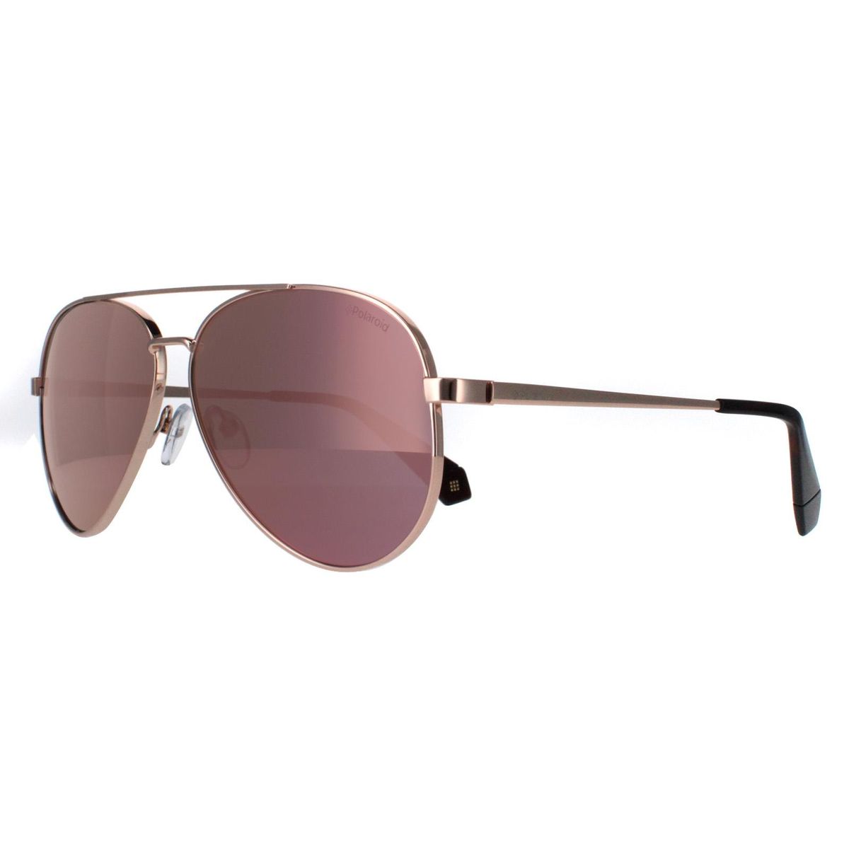 Aviator Sonnenbrille mit Roségold-Verspiegelung