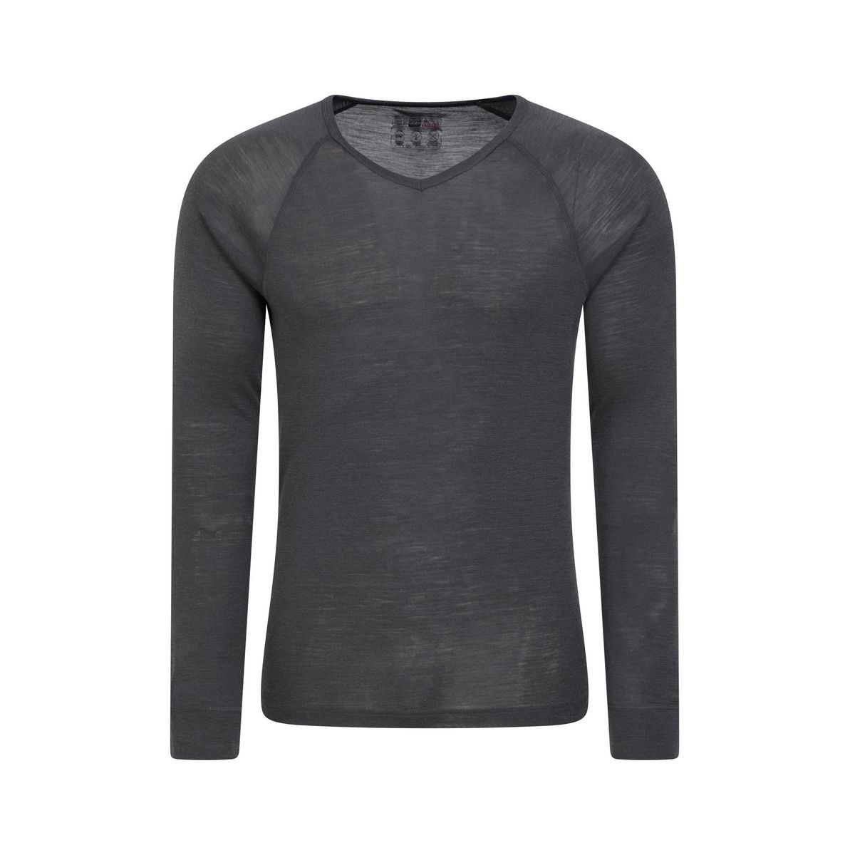 Herren Merino V-Ausschnitt Funktionsshirt