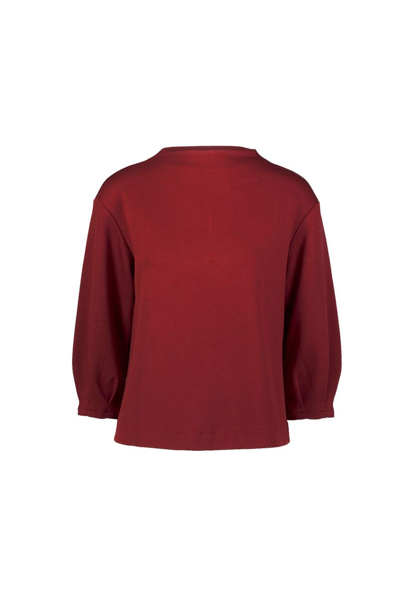 Locker geschnittenes Sweatshirt mit Dreiviertelärmeln