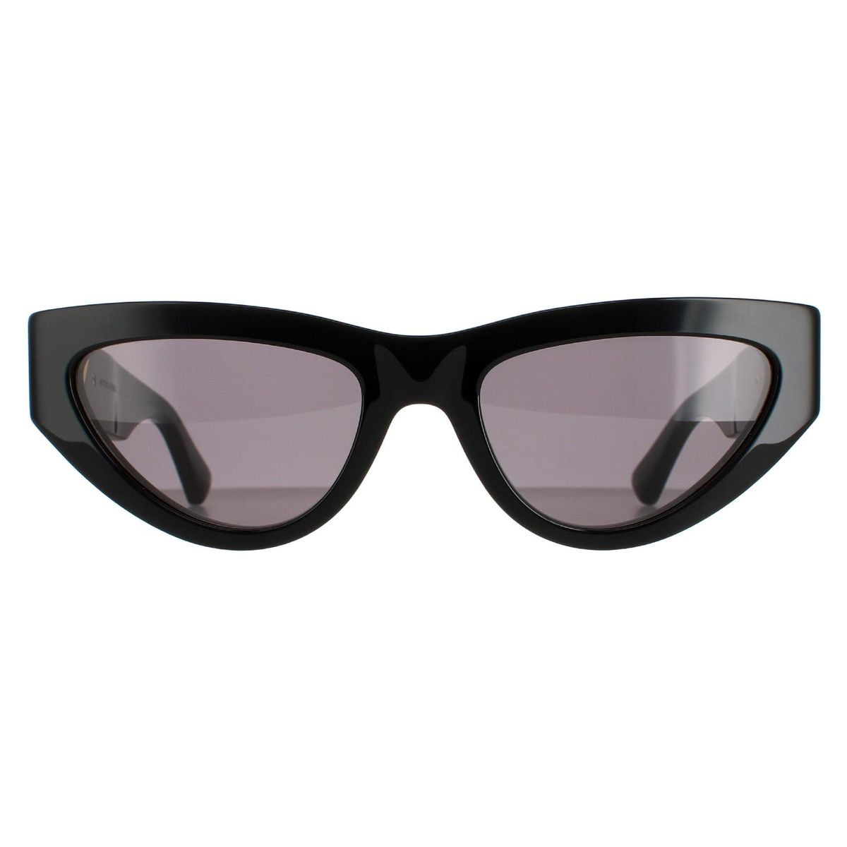 Cat-Eye-Sonnenbrille Schwarzer Rahmen