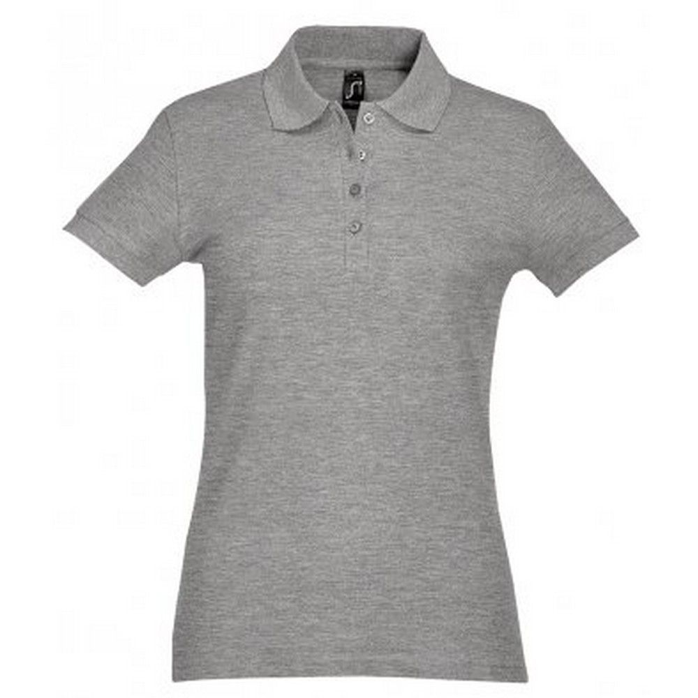 Damen Kurzarm Piqué Poloshirt