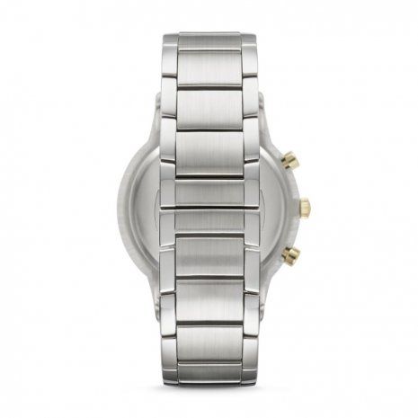 Zweifarbige Chronographen-Armbanduhr