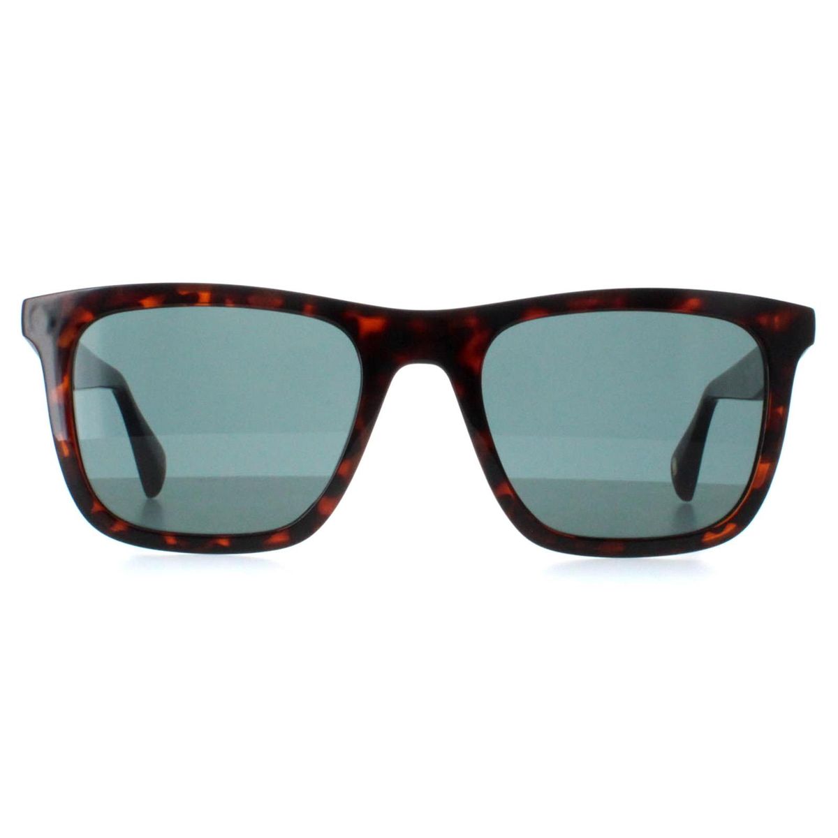 Schildpatt Sonnenbrille mit eckigem Rahmen