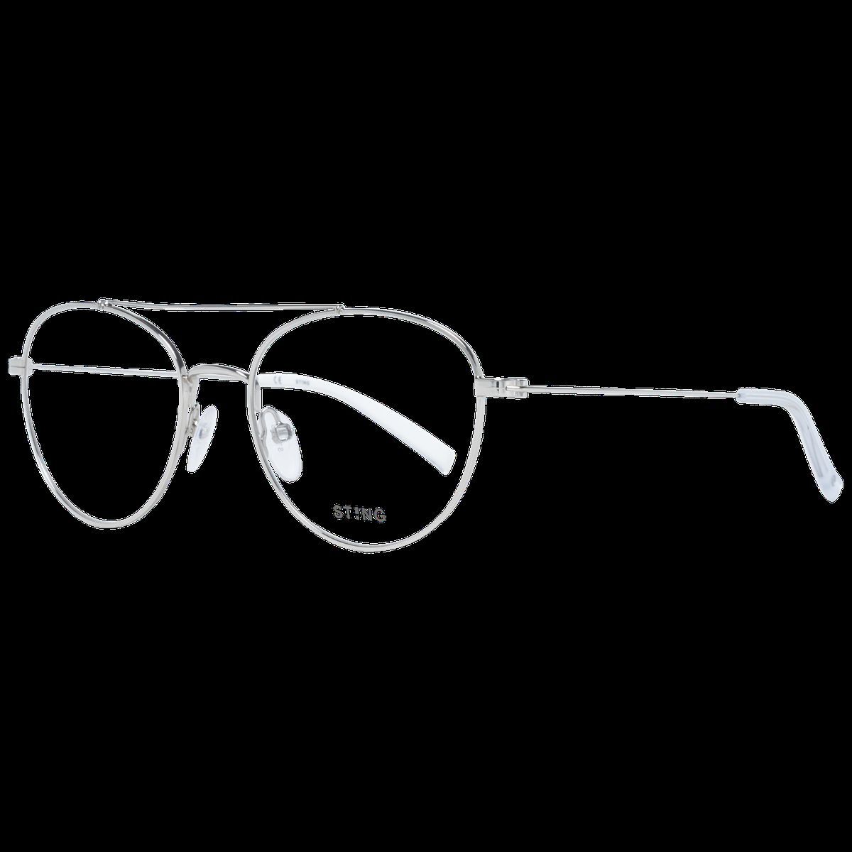 Silberne optische Rahmen im Pilotenstil