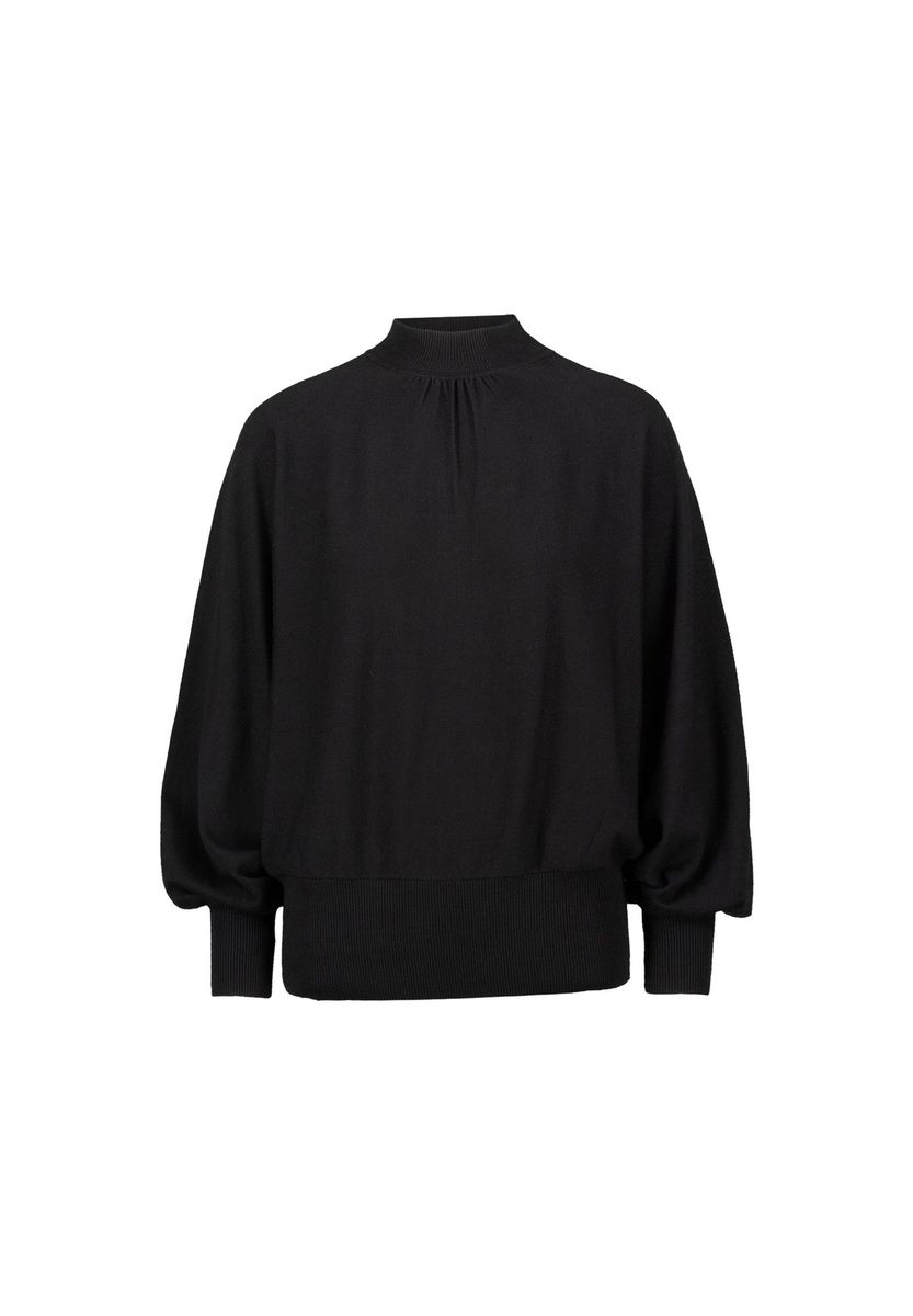 Elegantes Strickoberteil mit Stehkragen