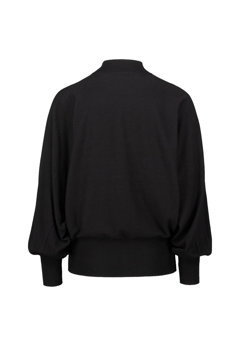 Elegantes Strickoberteil mit Stehkragen